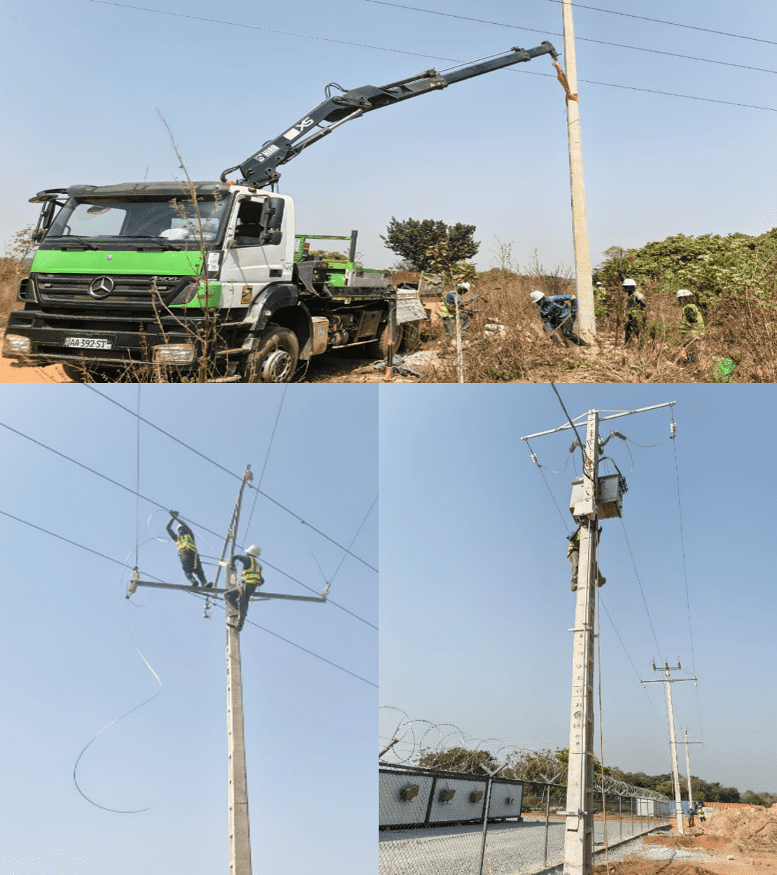 Électrification base vie de KONG